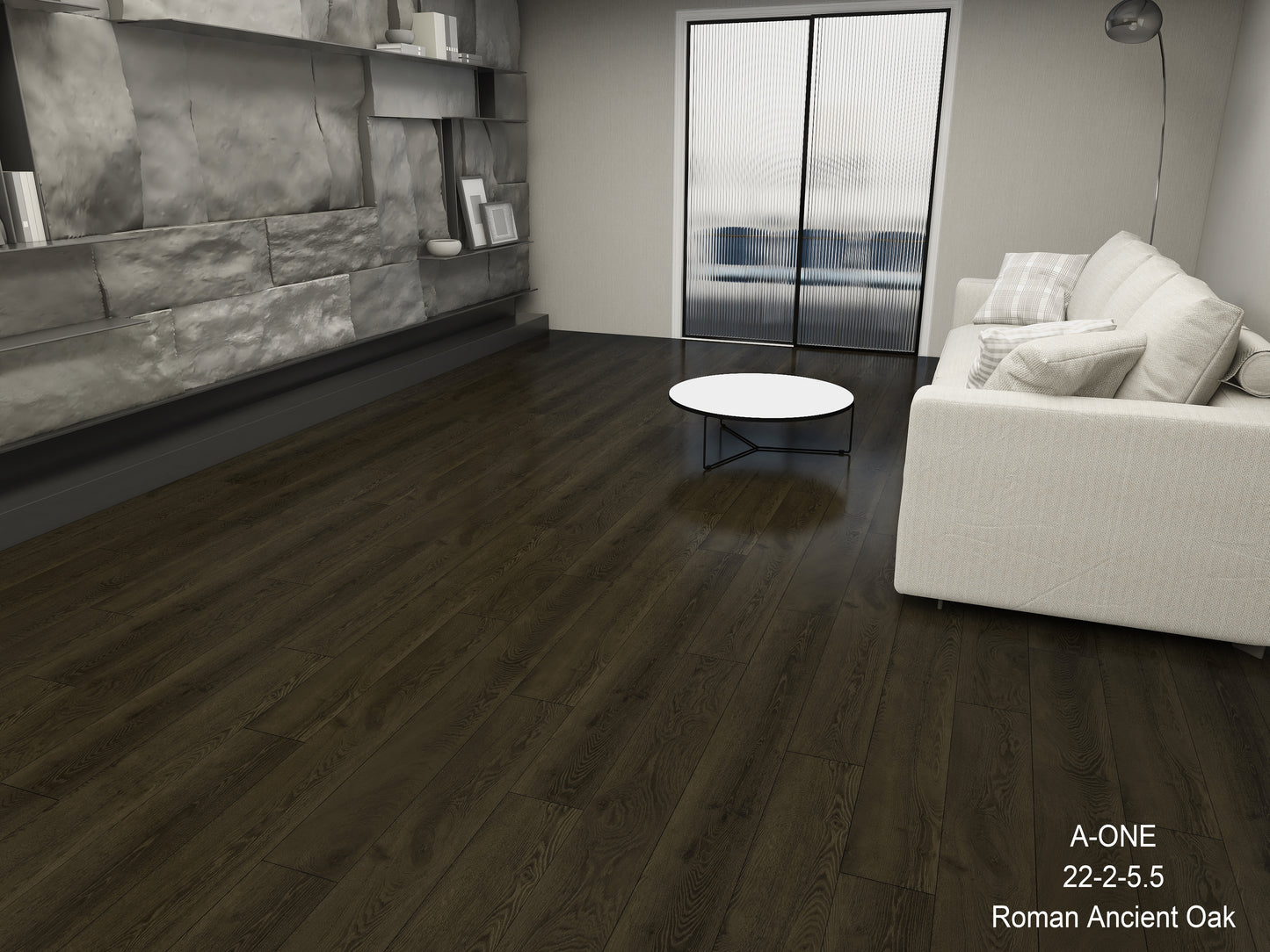 Roman Ancient Oak 3.99/Sf (22-2-5.5)