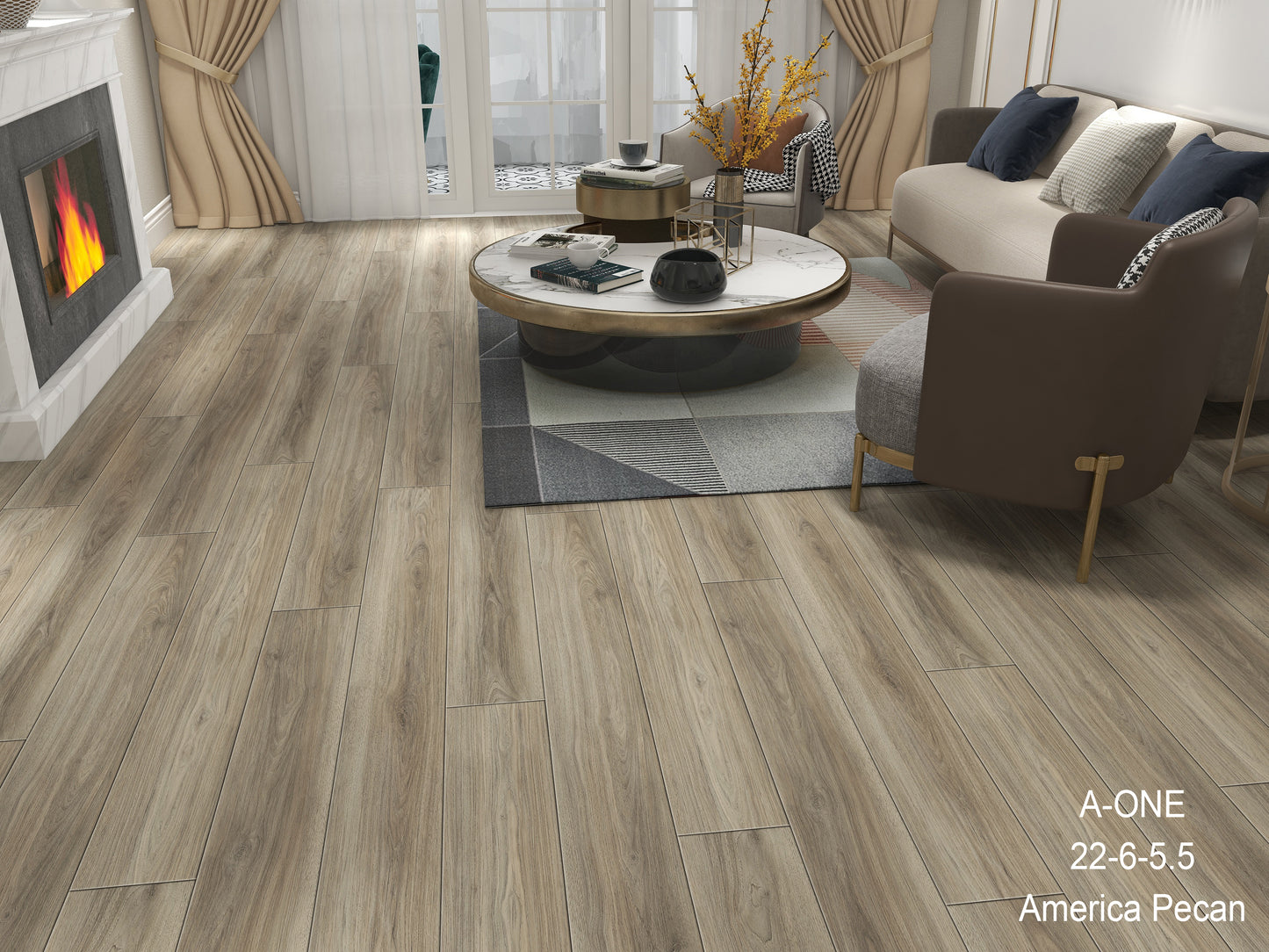 America Pecan Oak 4.49/Sf (22-6-6.5)